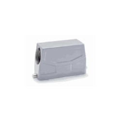 Capot 24B, Aluminium moulé sous pression, IP67, Sortie horizontale, M40